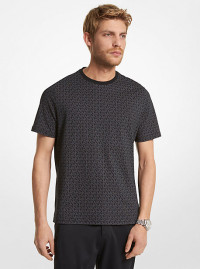 MK T-shirt en coton avec logo - Noir - Michael Kors product