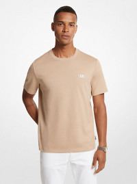 MK T-shirt Empire en coton à logo - Naturel - Michael Kors product