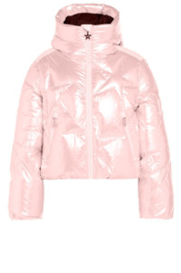 Metallic dons ski-jas Glamstar  roze product