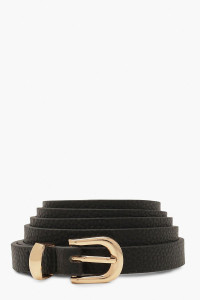 Plus Skinny Belt - Black - ONE SIZE product