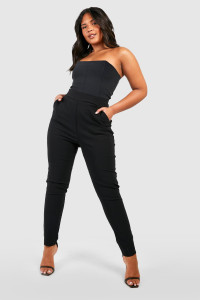 Plus Super Stretch Fitted Pants - Black - 18 product