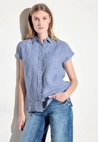 Chemisier en lin chambray product