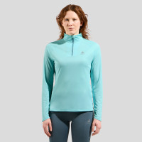 Odlo Veste de running à col zippé Essentials pour femme, XL, vert product