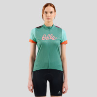 Odlo Maillot de cyclisme héritage Essentials pour femme, XL, vert product