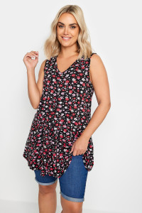 Ditsy Floral Print Vest Top product