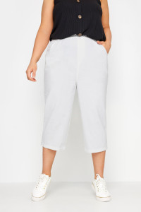 Cropped Cotton Trousers product