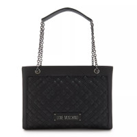 Love Moschino Crossbody bags - Love Moschino Quilted Bag Schwarze Handtasche JC40 in zwart product