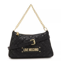 Love Moschino Crossbody bags - Love Moschino Quilted Bag Schwarze Umhängetasche J in zwart product