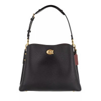 Coach Shoppers - Polished Pebble Leather Willow Shoulder Bag in zwart product