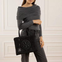 Tory Burch Totes - Ella Hand-Crocheted Small Tote in zwart product
