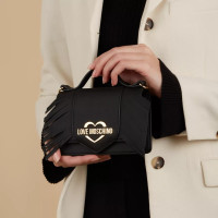 Love Moschino Crossbody bags - Love Moschino GRS Frange Schwarze Handtasche JC420 in zwart product