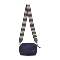 Abro Crossbody bags - Umhängetasche Kaia aus Raffia 48104552595802 in blauw product