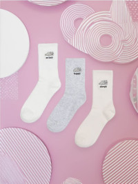 Sinsay - Sada 3 párů ponožek - vícebarevná product