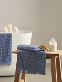 Sinsay - Bavlněný ručník - modrá product