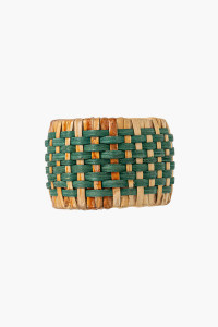Woven Green Napkin Ring product