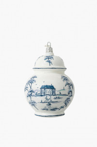 Country Estate Delft Ginger Jar Ornament product