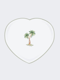 Heart Palm Petite Plate White product