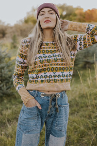 Happiness Begins Knit Sweater product