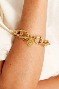 Zoe Gold Lion Bracelet product