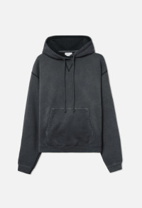 Thermal Lined Hoodie / Washed Black product