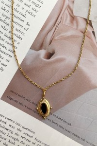 Tune In Necklace // Gold product