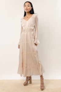 Leif Midi Dress in Champagne product