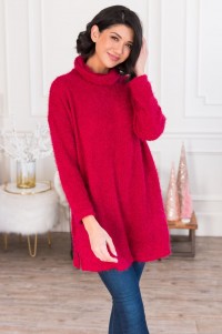 Falling For Chenille Modest Sweater product