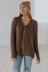 Free People Whistle Thermal Henley product