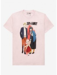 Spy X Family Forger Family Pink T-Shirt product