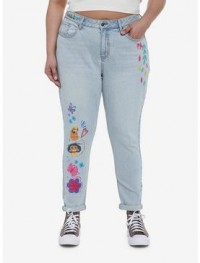 Disney Encanto Mirabel Mom Jeans Plus Size product