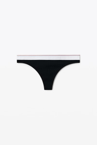 THONG IN RIBBED JERSEY product