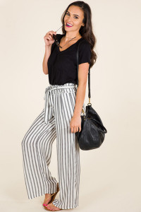 STRIPED SCENE PANTS product