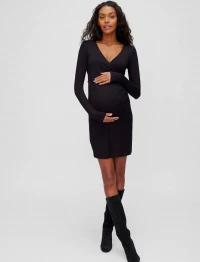 WRAPPED SIDE RUCHED BODYCON DRESS product
