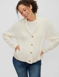 MAMA CABLE MATERNITY CARDIGAN product