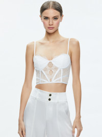 IZZY LACE BUSTIER TOP product