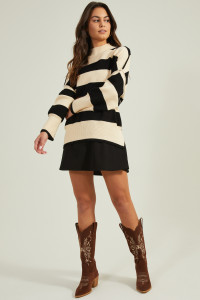 Cadence Oversized Stripped Sweater product