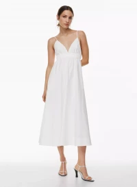 Babaton Encourage Poplin Dress Fit-and-flare poplin maxi dress product