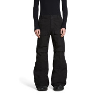 FLARED CARGO PANTS IN BLACK product