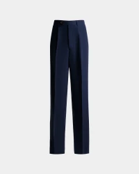 Pants in Navy Blue Linen product
