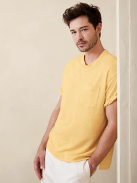 LINEN FRENCH TERRY T-SHIRT product