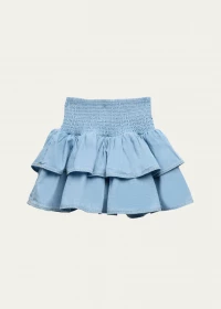MOLO Girl's Bonita Chambray Mini Skirt, Size 3-6 product