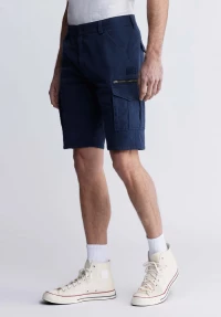 Hiero Men's Cargo Shorts in Midnight Blue - BM24270 product
