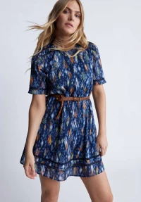 Risette Women’s Printed Dress in Navy - WD0039P product