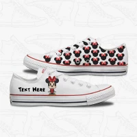Minnie Mouse Adults Custom Converse product