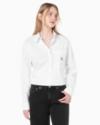 Women's Woven Label Relaxed Shirt product