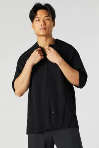 Quarter Sleeve Button-Up Top product