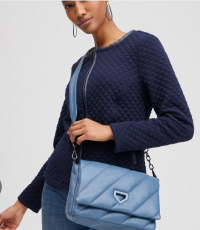 Blue Quilted Bag product