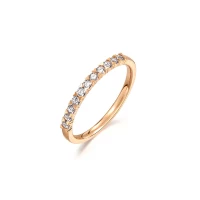 Love Décodé 18K Rose Gold Diamond Ring product