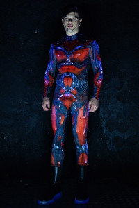 RED IRON ROBOT COSTUME product