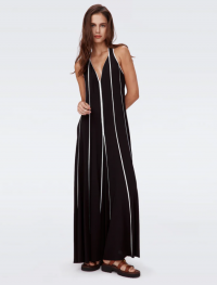 Jasper Jumpsuit in Black and Ivory product